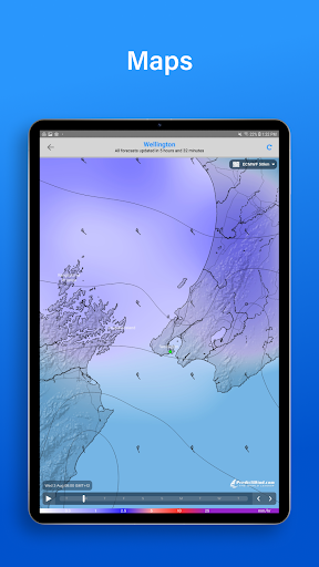 Captura de pantalla de PredictWind - Marine Forecasts