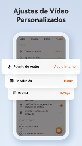 Captura de pantalla de Grabador de pantalla
