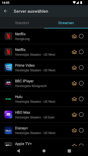 Secure VPN－Sichereres Internet Screenshot