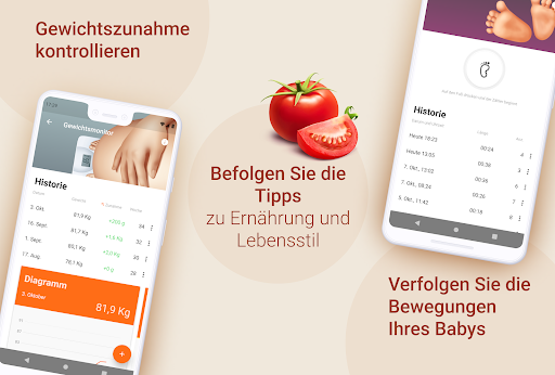 Schwangerschafts-App & Tracker Screenshot