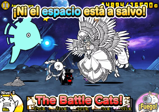 Captura de pantalla de The Battle Cats