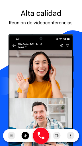 Captura de pantalla de Reunión - Reunión por video