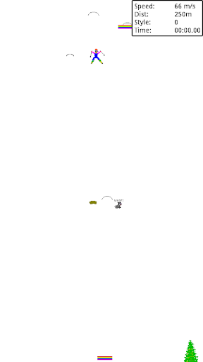 Captura de pantalla de SkiFree