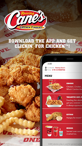 Captura de pantalla de Raising Cane's Chicken Fingers