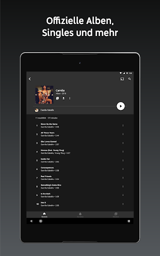 YouTube Music Screenshot