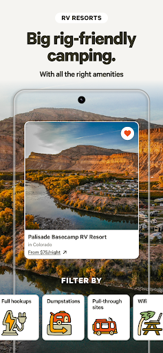 Hipcamp: Camping, RVs & Cabins screenshot