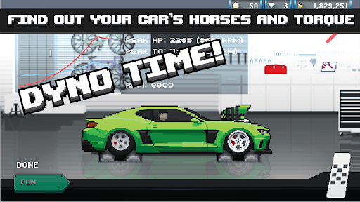 Captura de pantalla de Pixel Car Racer
