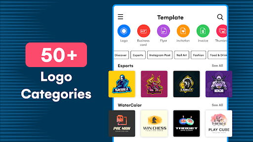 Captura de pantalla de Crear Logos y Diseño Grafico
