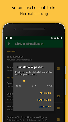 LibriVox Hörbücher Screenshot