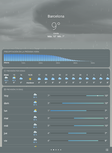 Captura de pantalla de Clima Real