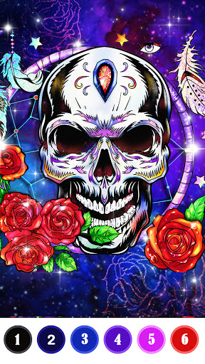 Captura de pantalla de Paint Color: juego de colorear