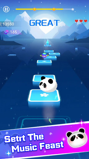 Captura de pantalla de Music Hop: EDM Rush