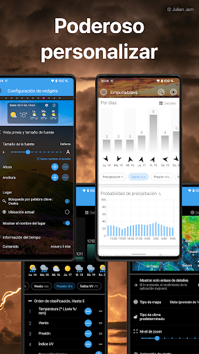 Captura de pantalla de Tiempo y widget - Weawow