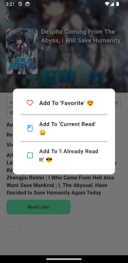 Captura de pantalla de MangaGo - Ultimate Manga App