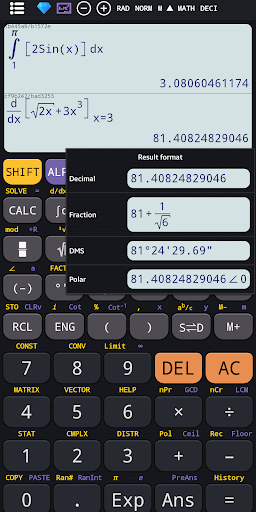 Captura de pantalla de Calculadora cientifica 991 82