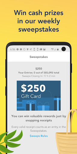 Captura de pantalla de Receipt Pal: Scan for Rewards