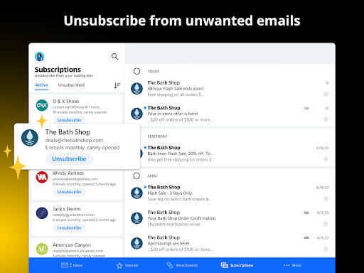 Captura de pantalla de AOL: Email News Weather
