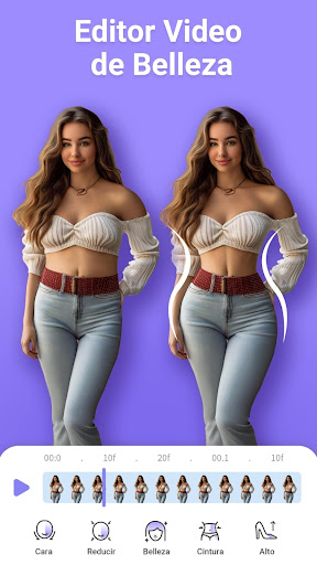 Captura de pantalla de PrettyUp - Video Body Editor