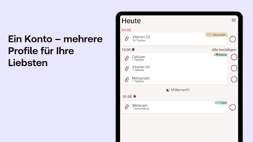 MyTherapy Tabletten Erinnerung Screenshot