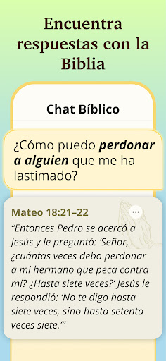 Captura de pantalla de Bible Path: Versículos Diarios