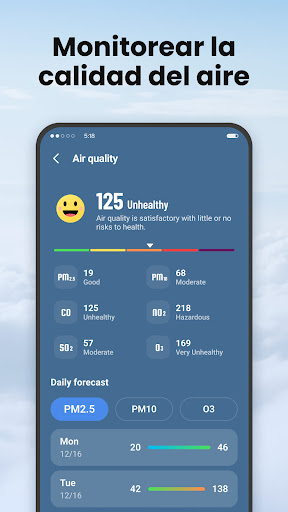 Captura de pantalla de Local Weather: Previsión