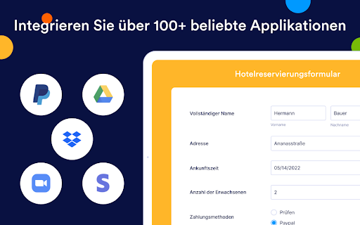 Jotform Formular & Umfrage Screenshot