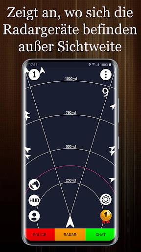 Polizei Radar - Radarwarner Screenshot