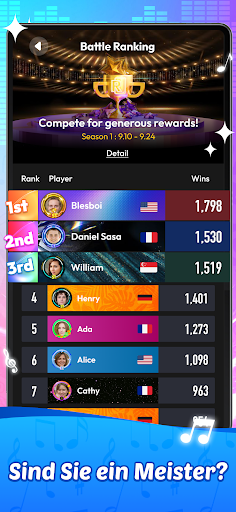 Rhythm Rush Lite-klavierspiele Screenshot