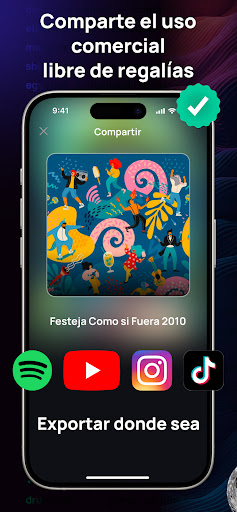 Captura de pantalla de Donna IA Generador de Música