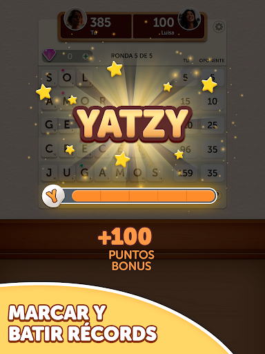 Captura de pantalla de Word Yatzy - Fun Word Puzzler