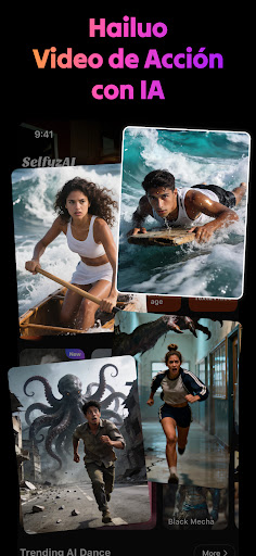 Captura de pantalla de Generador de vídeo AI：SelfyzAI