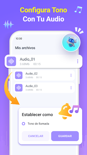 Captura de pantalla de Cambiador de Voz y Efectos