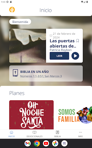 Captura de pantalla de Nuestro Pan Diario
