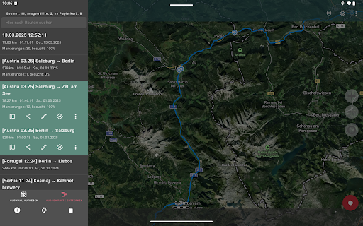 Geo Tracker - GPS tracker Screenshot