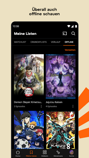 Crunchyroll: Anime-Streaming Screenshot