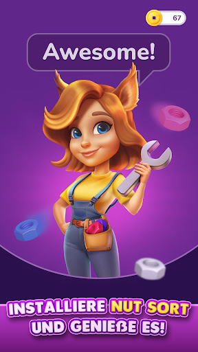 Nut Sort: Color Sorting Game Screenshot