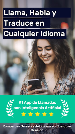 Captura de pantalla de AI Phone:Traducción de Llamada
