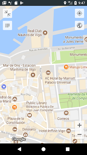 Captura de pantalla de Mi ubicación: mapas GPS