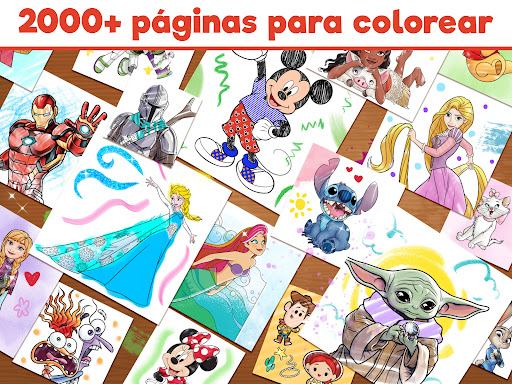 Captura de pantalla de Disney Mundo Colorido