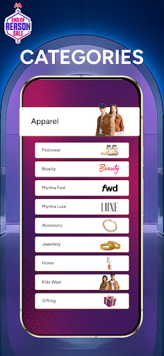 Captura de pantalla de Myntra - Fashion Shopping App