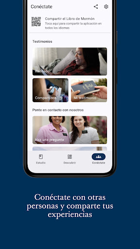 Captura de pantalla de El Libro de Mormón