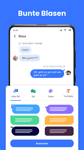 Nachrichten:SMSNachrichtentext Screenshot