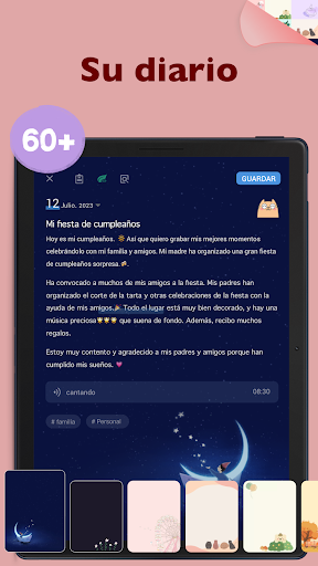 Captura de pantalla de Mi Diario - Diario Personal