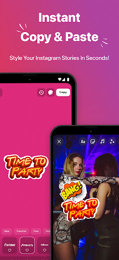 Captura de pantalla de StoryFont for Instagram Story