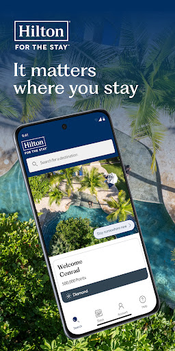Captura de pantalla de Hilton Honors: Book Hotels