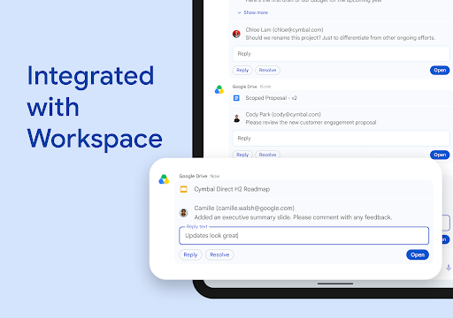 Google Chat screenshot