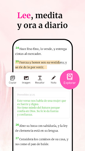 Captura de pantalla de Biblia para Mujeres-La Biblia