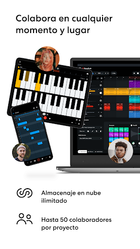 Captura de pantalla de BandLab: Estudio musical