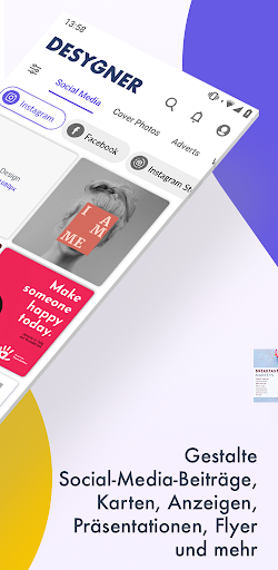 Desygner: Grafik-Design Editor Screenshot