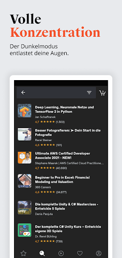 Udemy - Online-Kurse Screenshot